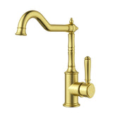Clasico Sink Mixer Brushed Gold Brushed Gold