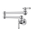 Clasico Kitchen Pot Filler Lead Free Chrome