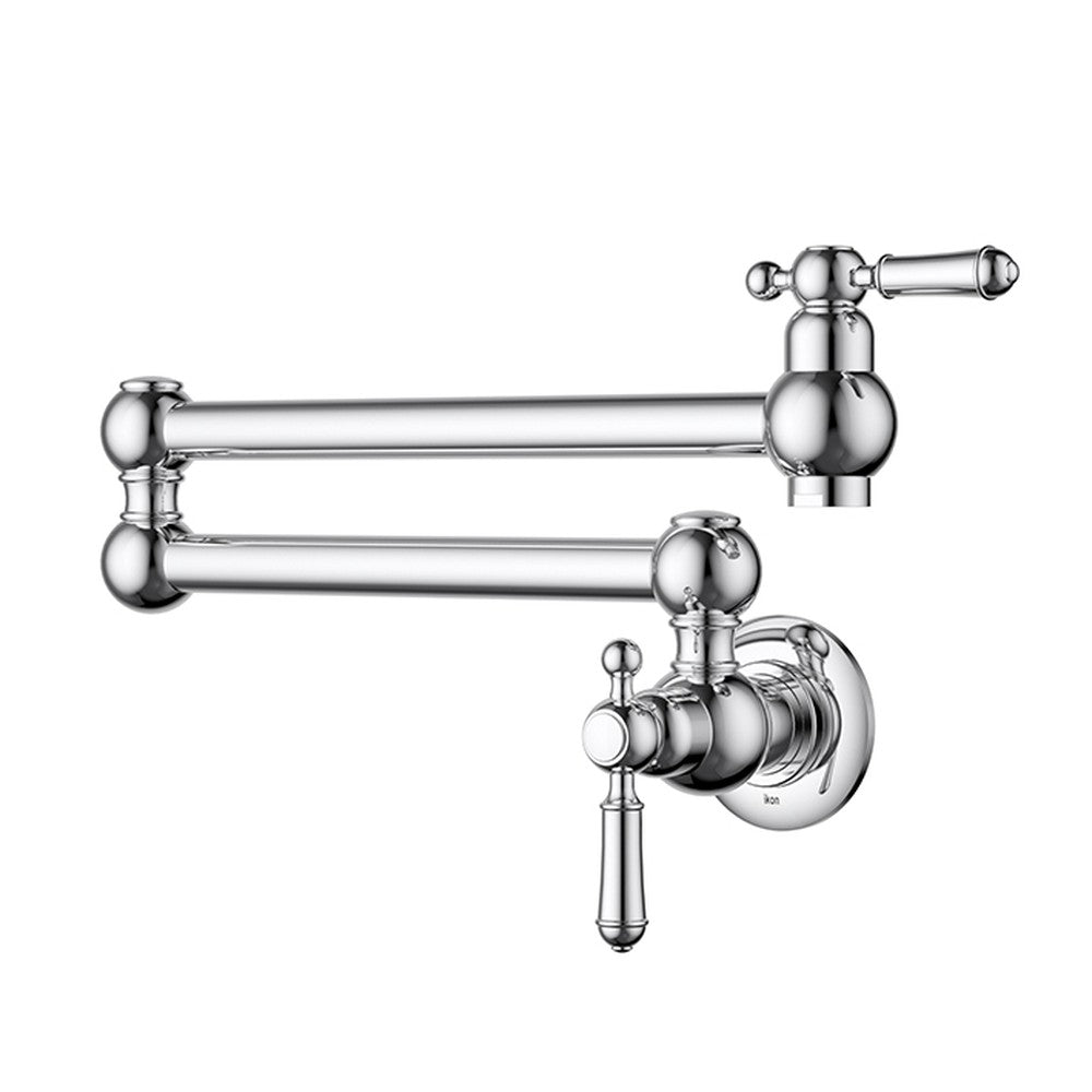 Clasico Kitchen Pot Filler Lead Free Chrome