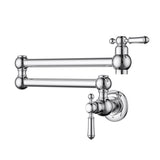 Clasico Kitchen Pot Filler Lead Free Chrome