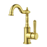 Clasico Basin Mixer Brushed Gold Brushed Gold