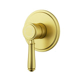 Clasico Wall Mixer Trim Kit Brushed Gold Brushed Gold