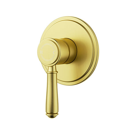 Clasico Wall Mixer Trim Kit Brushed Gold Brushed Gold