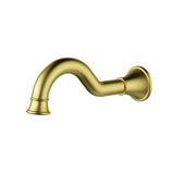 Clasico Spout Brushed Gold Brushed Gold