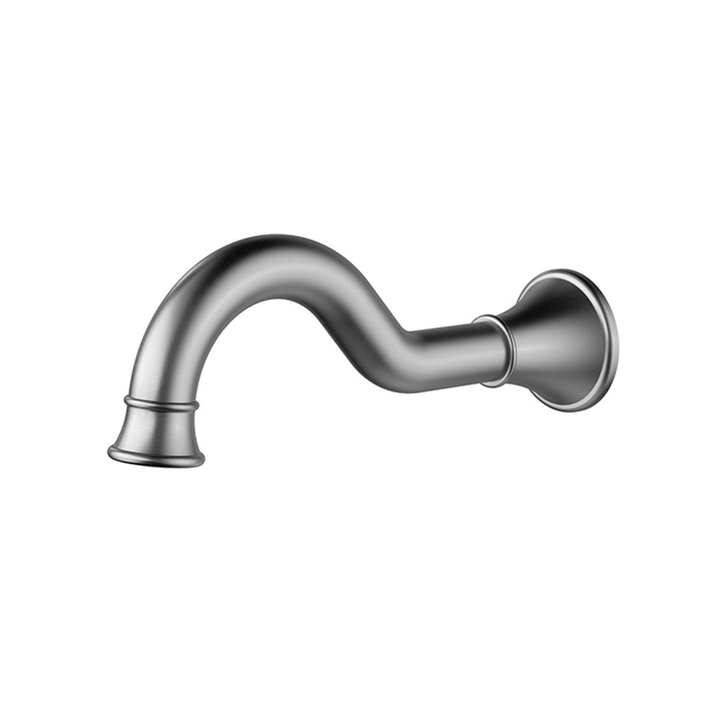 Clasico Spout Brushed Nickel Brushed Nickel