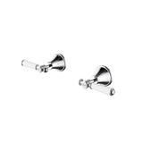 Clasico Wall Top Assemblies Ceramic Hahdle Lead Free Chrome