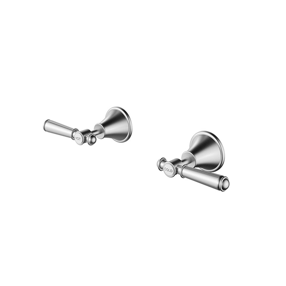Clasico Wall Top Assemblies  In Brushed Nickel Lead Free Brushed Nickel