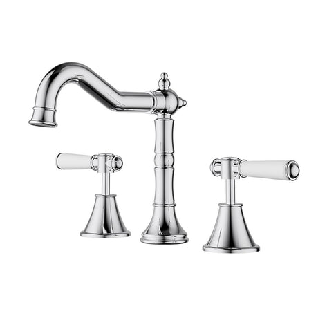 Clasico Basin Set Ceramic Hahdle Lead Free Chrome