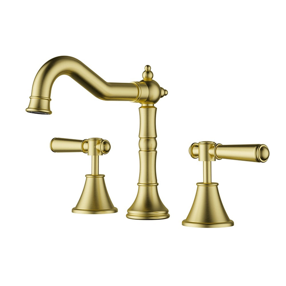 Clasico Basin Set  In Brushed Gold Lead Free Brushed Gold