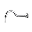 Clasico Shower Arm Horizontal  Chrome 400mm Chrome
