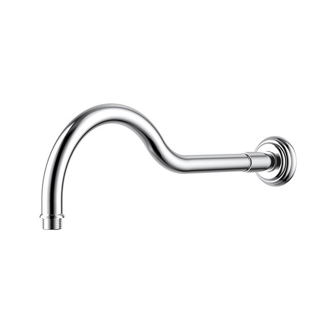 Clasico Shower Arm Horizontal  Chrome 400mm Chrome