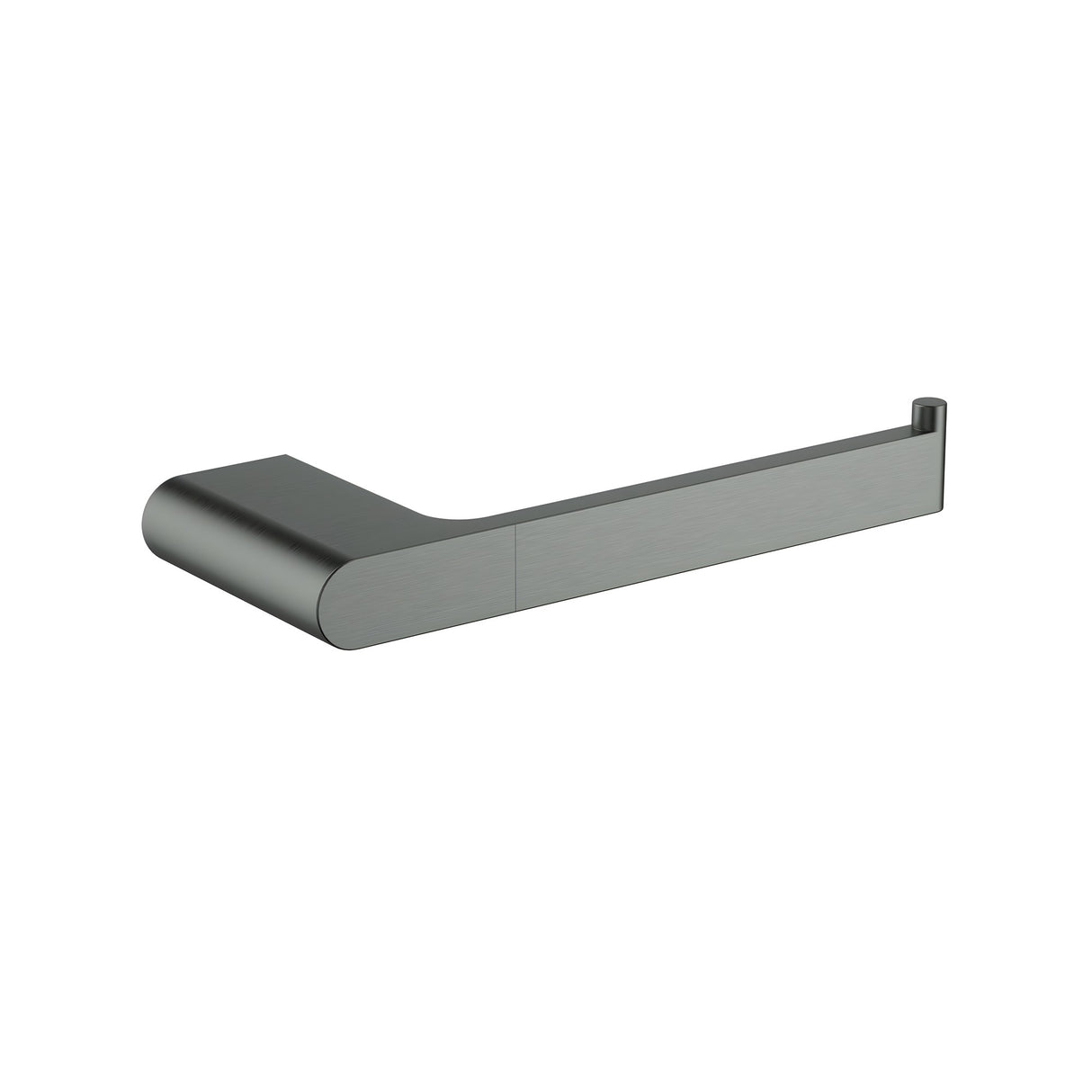 Cora Toilet Roll Holder Gunmetal Gun Metal