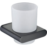Cora Tumbler Holder Single Matt Black Matt Black
