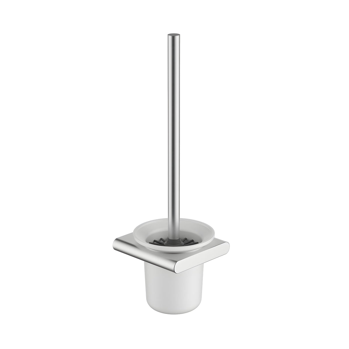 Cora Toliet Brush Set Brushed Nickel Brushed Nickel