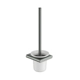 Cora Toliet Brush Set Gunmetal Gun Metal