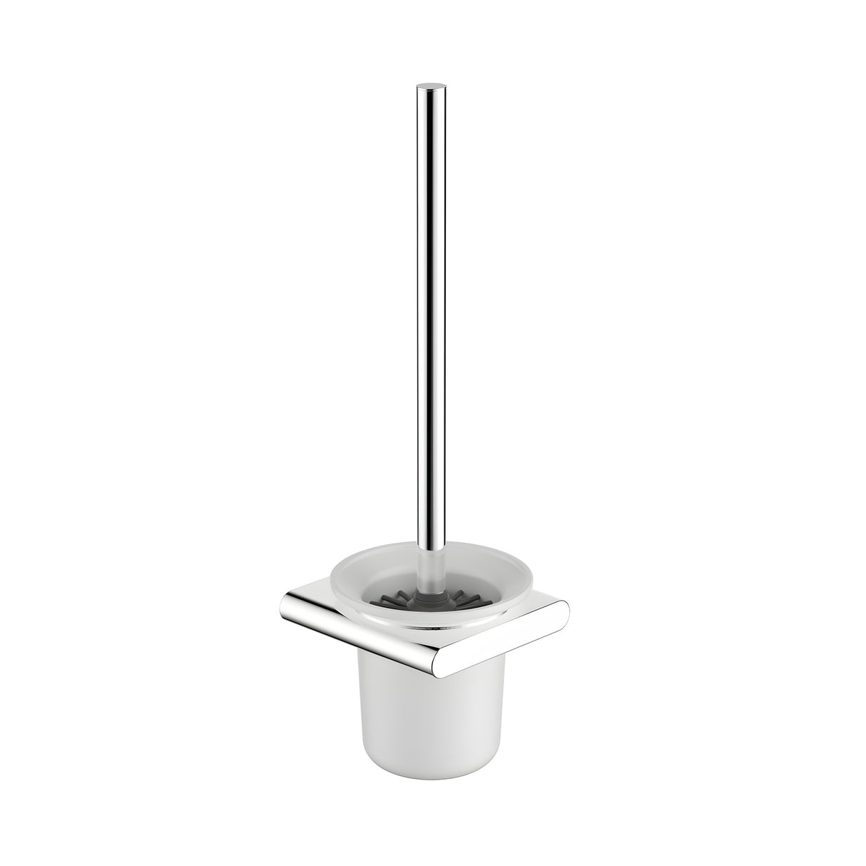 Cora Toilet Brush Holder Chrome Chrome