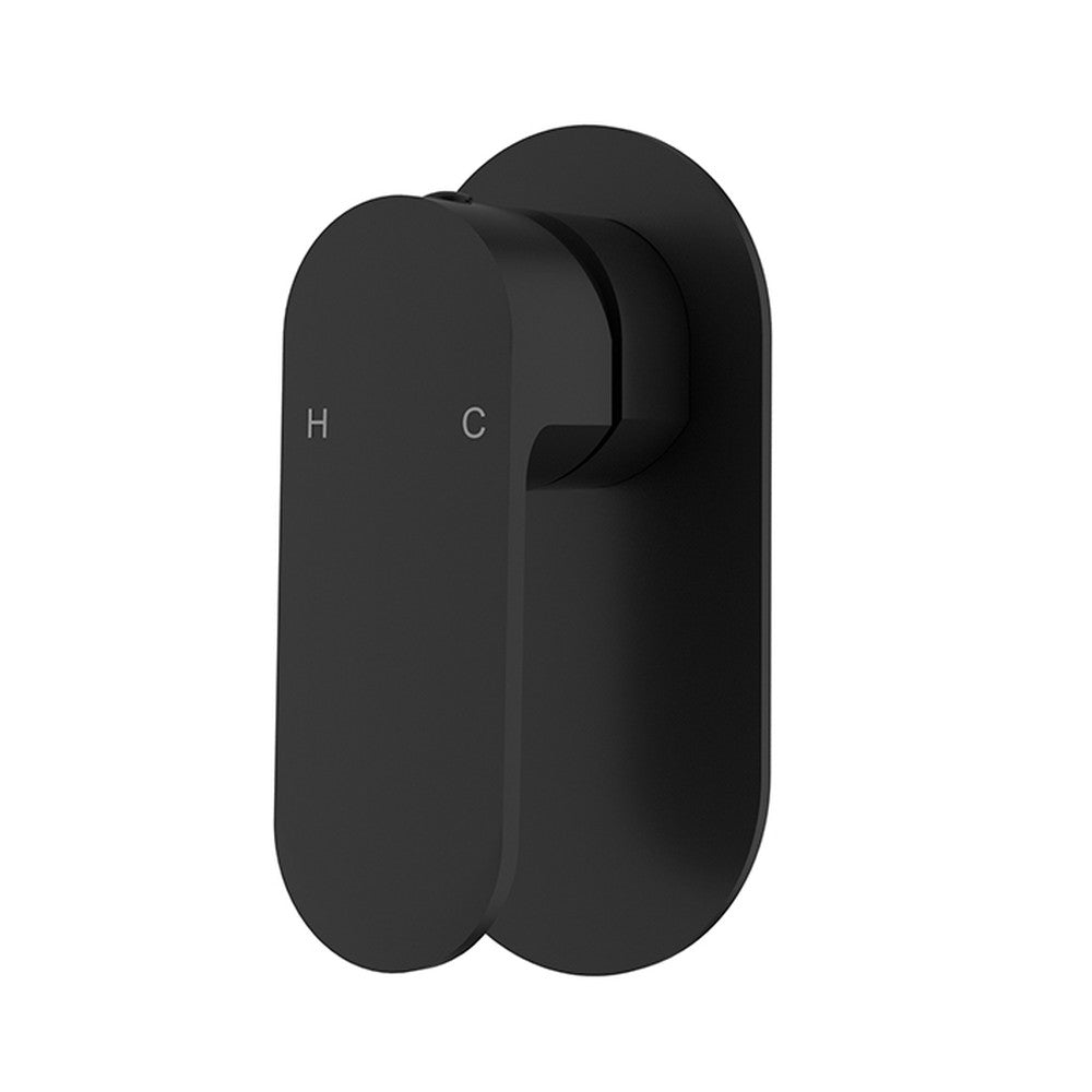Cora Wall Mixer Black Matt Black