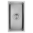 Cora Single Bowl Above / Undermount Sink  200mm Chrome