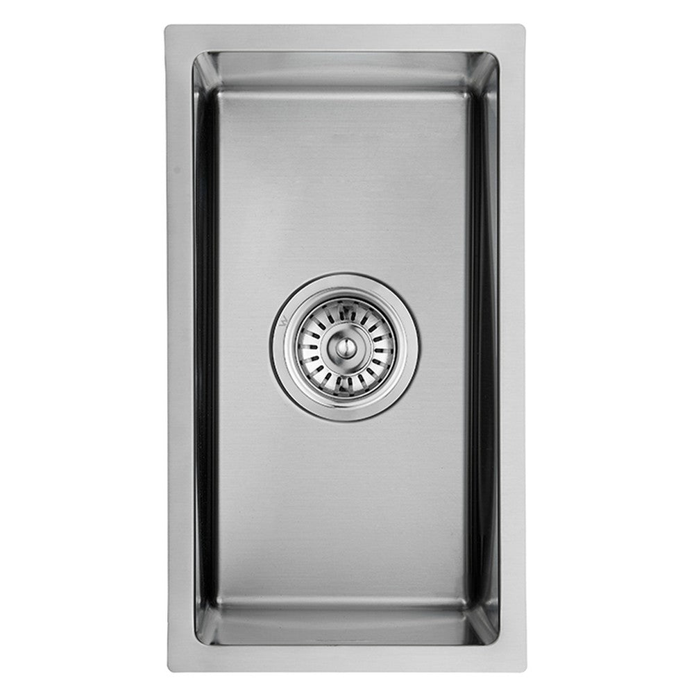 Cora Single Bowl Above / Undermount Sink  200mm Chrome