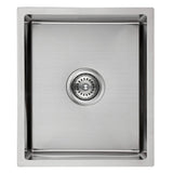 Cora Single Bowl Above / Undermount Sink  340mm Chrome
