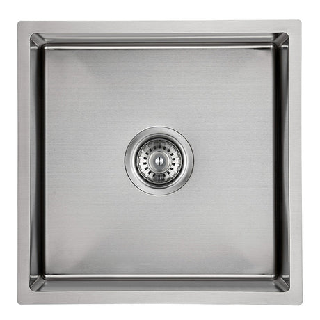 Cora Single Bowl Above / Undermount Sink  400mm Chrome