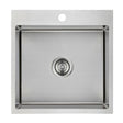 Eden Single Bowl Abovemount Laundry Sink  430mm Chrome
