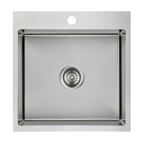 Eden Single Bowl Abovemount Laundry Sink  430mm Chrome