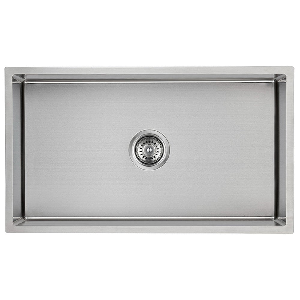 Cora Single Bowl Above / Undermount Sink  720mm Chrome
