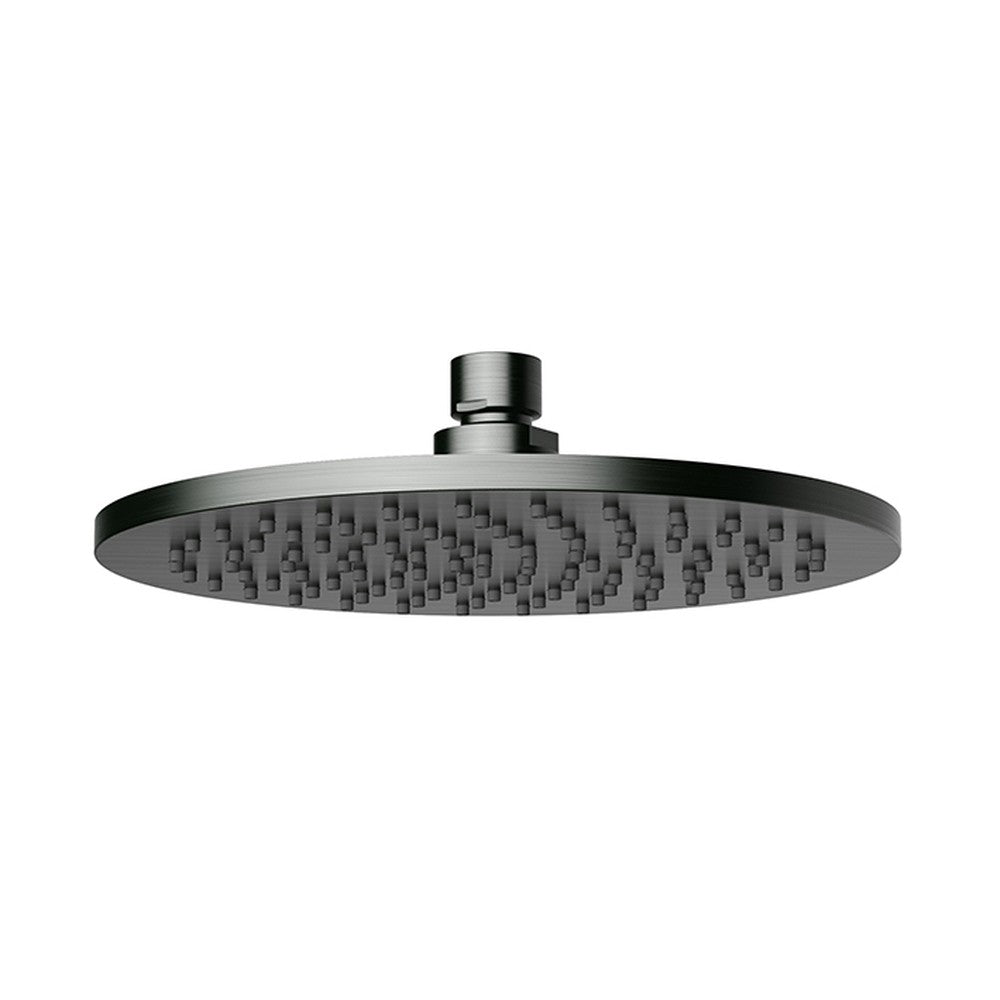 Cora Shower Head Round Gunmetal 200mm Gun Metal