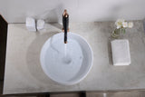 Quartz QZ4141 Above Counter Basin Pop-Up Waste Included(Round: 410*410*130mm) — detail 4