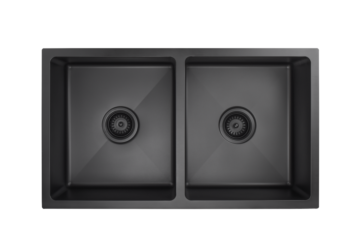 304 Double Stainless Steel Sink（SLSS-775DS）775×450×235mm — detail 3