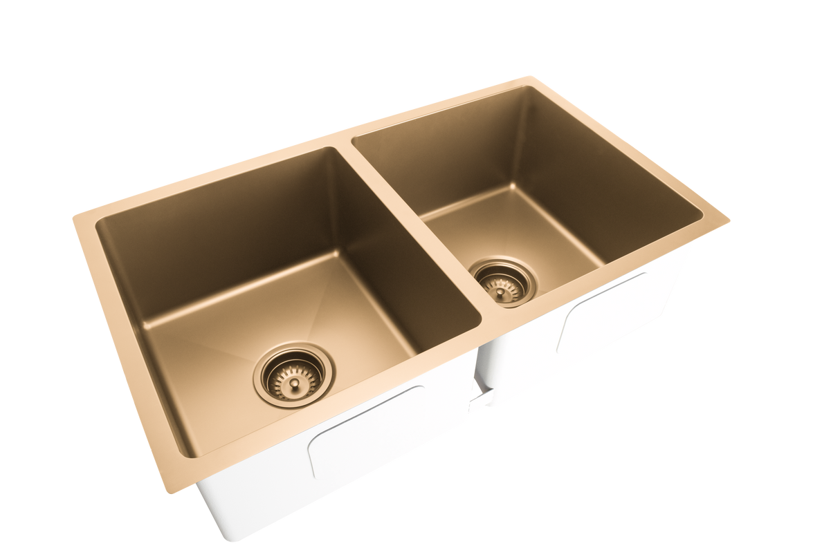 304 Double Stainless Steel Sink（SLSS-775DS）775×450×235mm — detail 7