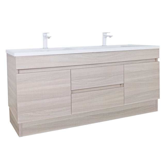 Evie Oak Free-Standing PVC Vanity EV124DL-OAK