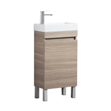 Evie Ensuite Oak Free-Standing PVC Vanity EV42LG-OAK-PT