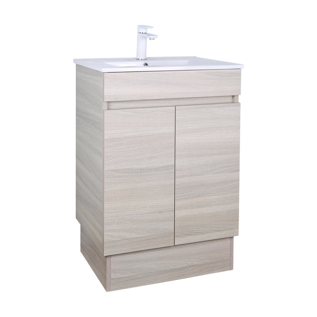 Evie Oak Free-Standing PVC Vanity EV64L-OAK