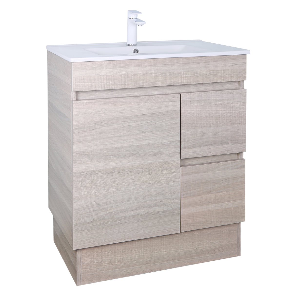 Evie Oak Free-Standing PVC Vanity EV74RL-OAK — detail 4