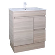Evie Oak Free-Standing PVC Vanity EV73RL-OAK