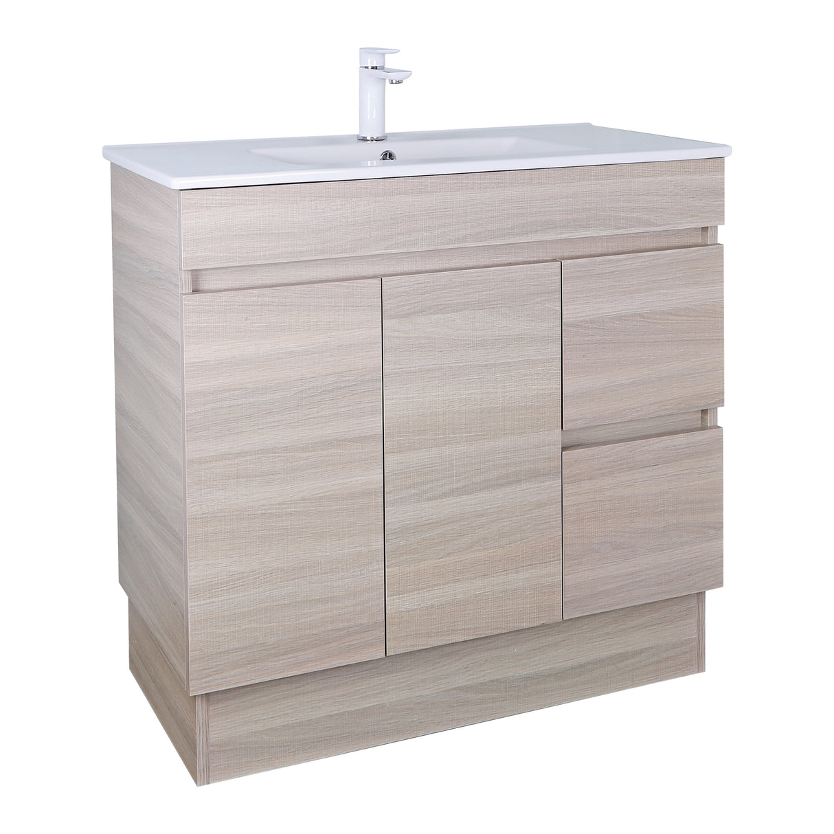 Evie Oak Free-Standing PVC Vanity EV93RL-OAK
