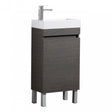 Evie Dark Brown Ensuite Free-Standing PVC Vanity EV42LG-DB- PT