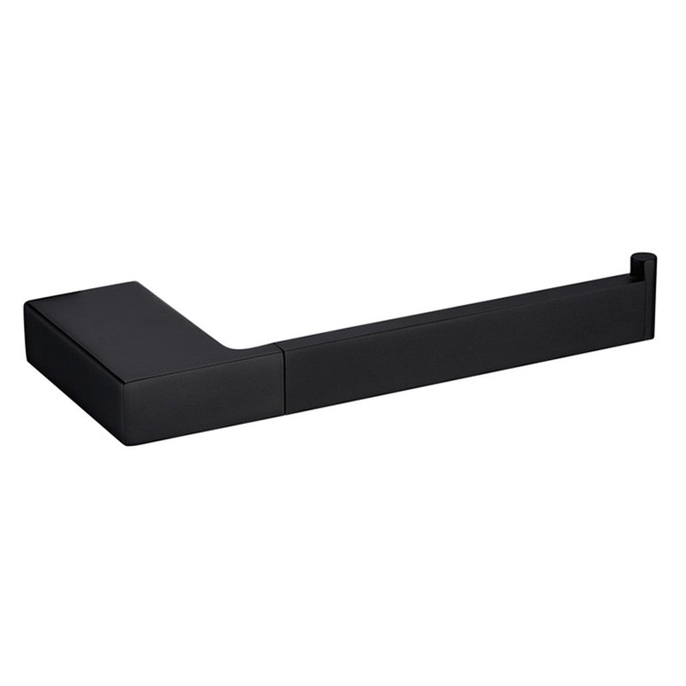 Eden Toilet Roll Holder Matt Black Matt Black