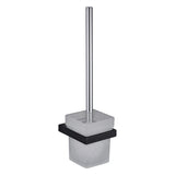Eden Toilet Brush Set Matt Black Matt Black