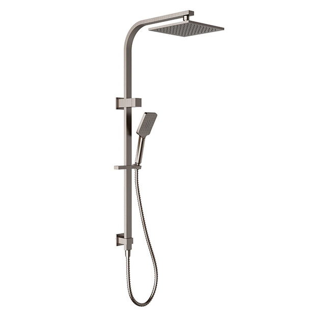 Eden Shower Set Multifunction Brushed Nickel 200mm Brushed Nickel