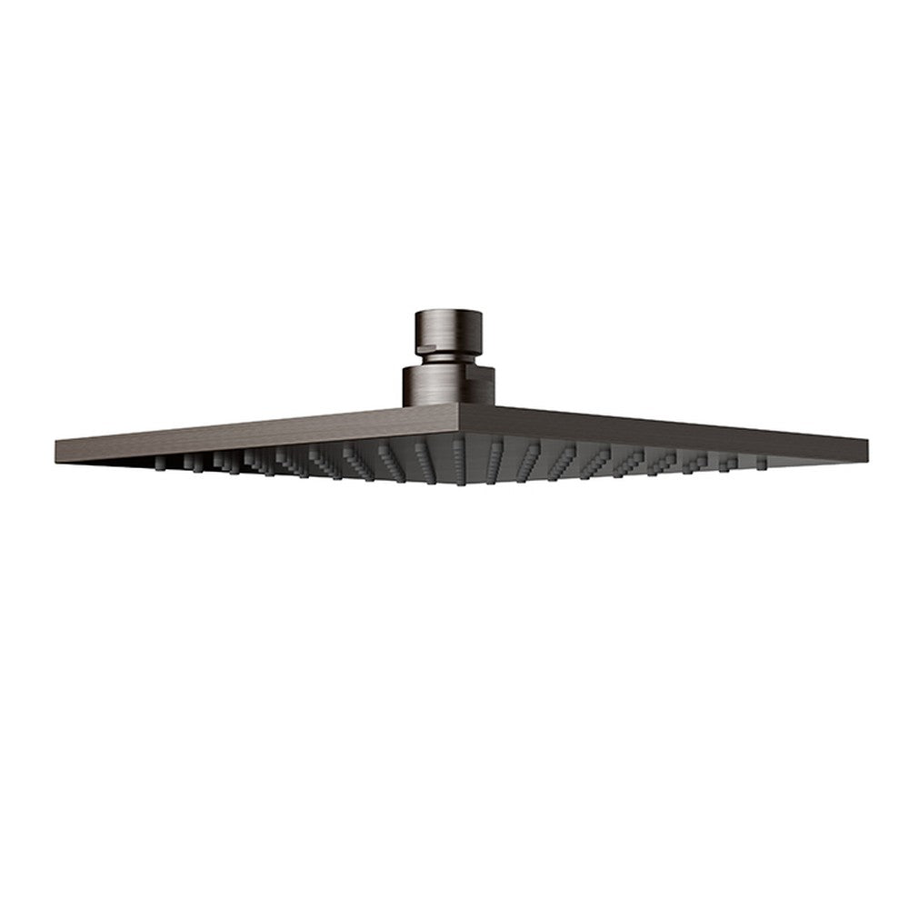 Eden Shower Head Square Brushed Nickel 200mm Brushed Nickel