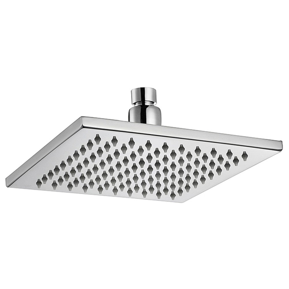 Eden Shower Head Square Chrome 200mm Chrome