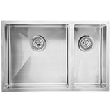 Eden 1 & 1/2 Bowl Above / Undermount Sink  670mm Chrome