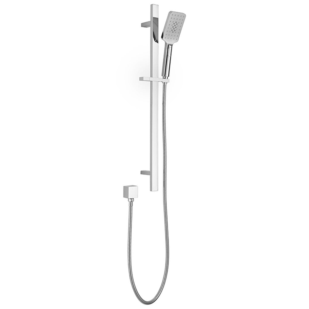 Eden Rail Shower  Chrome Chrome