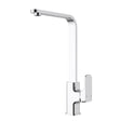 Eden  Round Cornered Rectangle Handle Sink Mixer Lead Free Chrome
