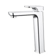 Eden  Round Cornered Rectangle Handle High Rise Basin Mixer Lead Free Chrome