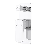 Eden Wall Mixer Diverter Chrome Chrome