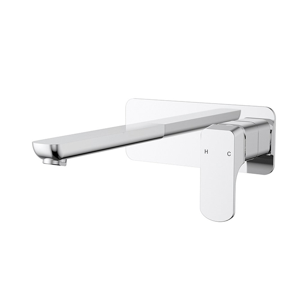 Eden  Round Cornered Rectangle Handle Bath Mixer Lead Free Chrome